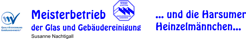 Meisterbetrieb f�r Glas und Gebaeudereiniging harsum
